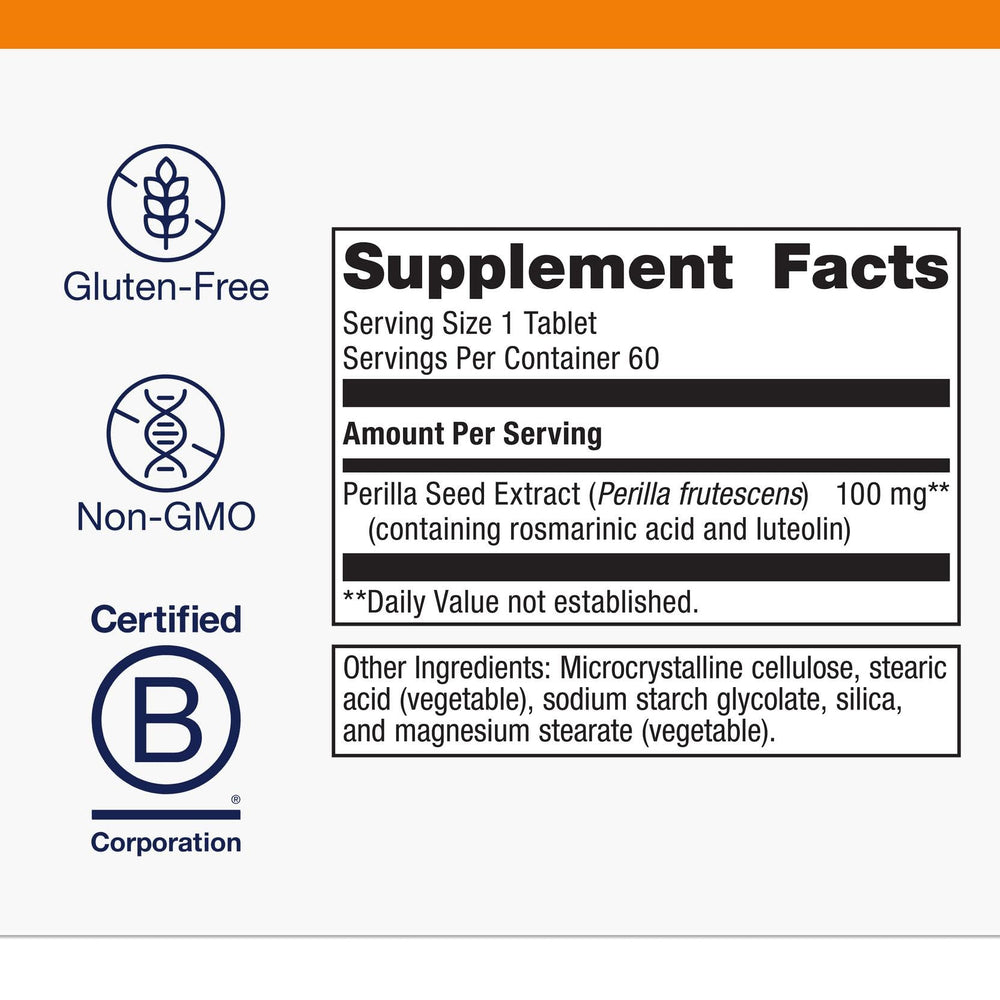 Perilla seed extract used in Perimine