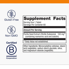 Perilla seed extract used in Perimine