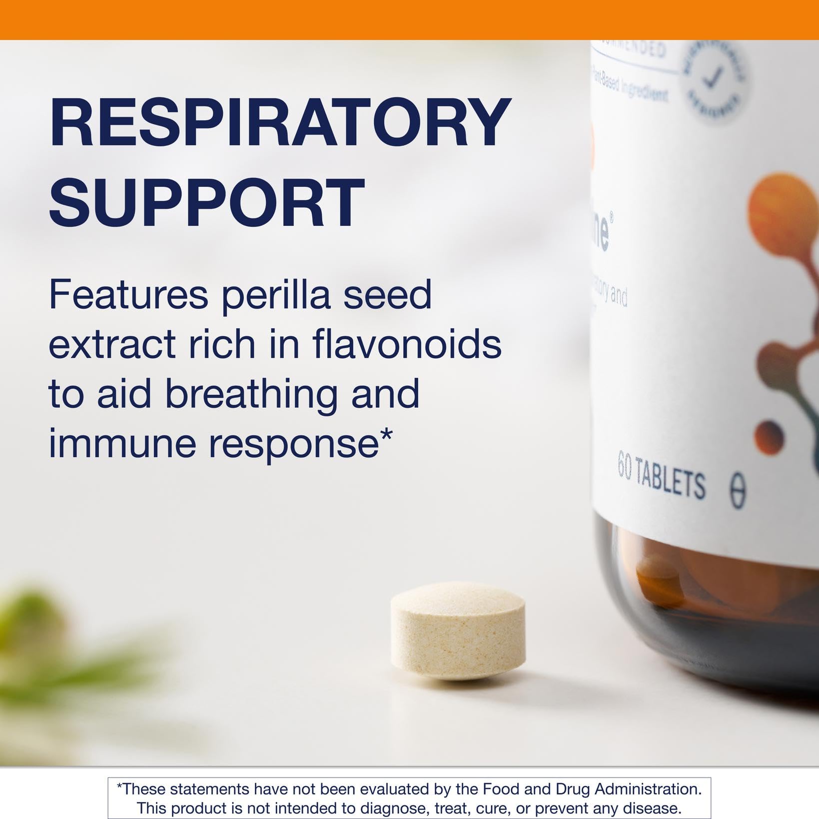 Respiratory health support illustration for Perimine