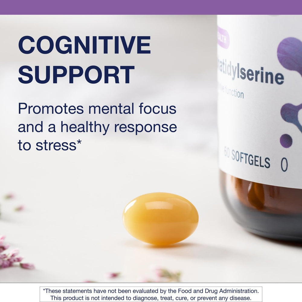 Focus support and stress response with Phosphatidylserine softgel
