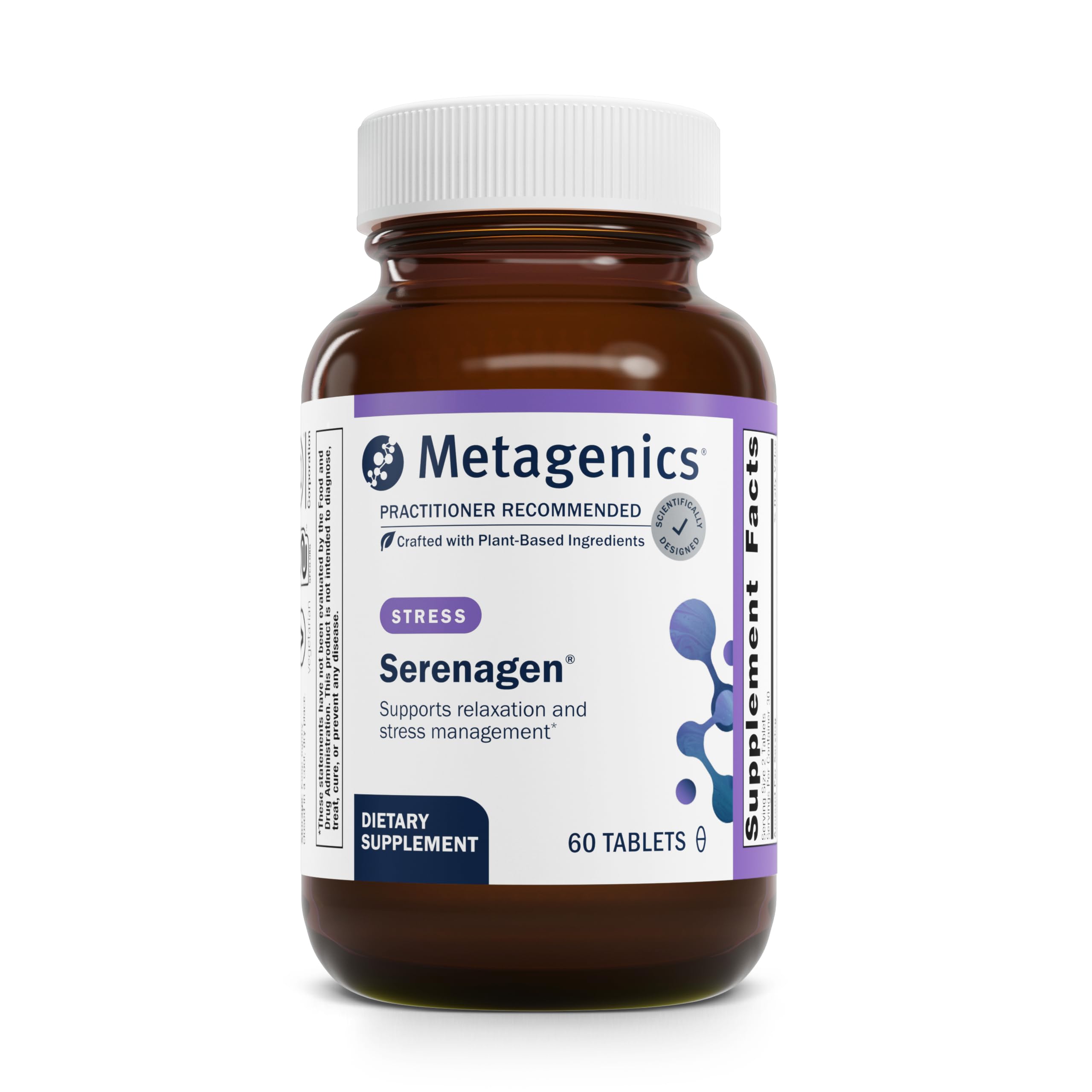 Metagenics Serenagen bottle with label