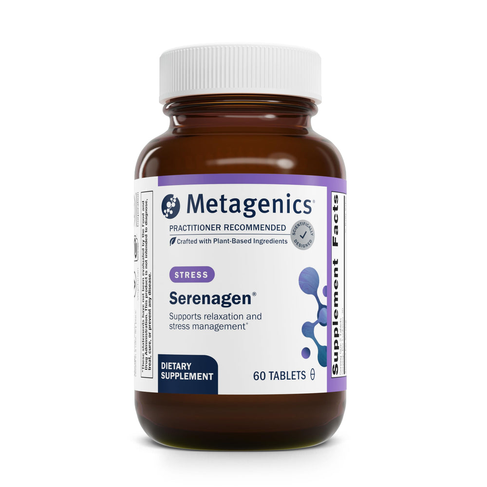Metagenics Serenagen bottle with label