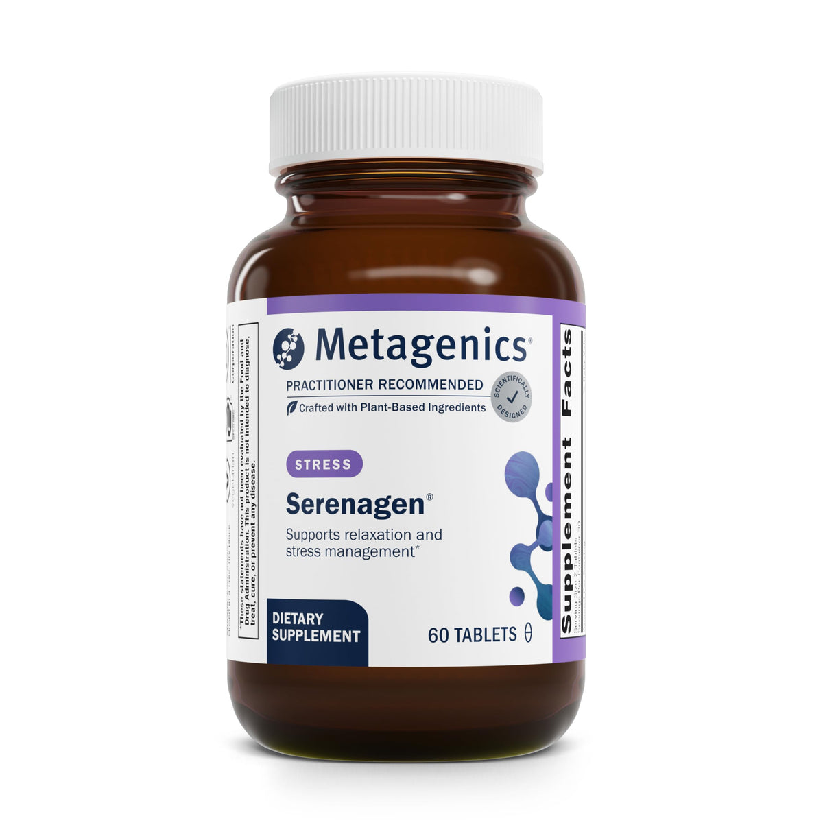 Metagenics Serenagen bottle with label