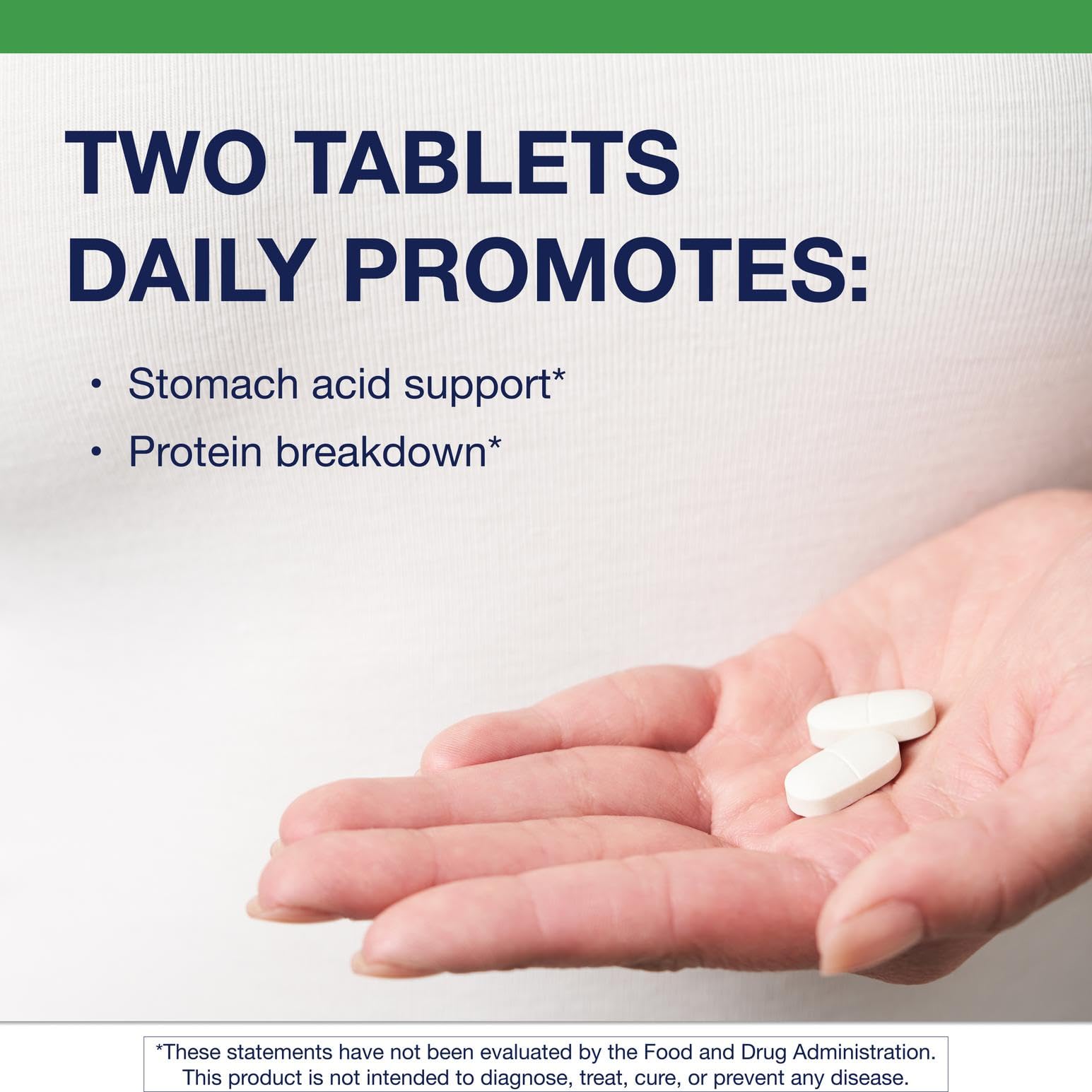 Tablets of SpectraZyme Betaine HCI + Pepsin