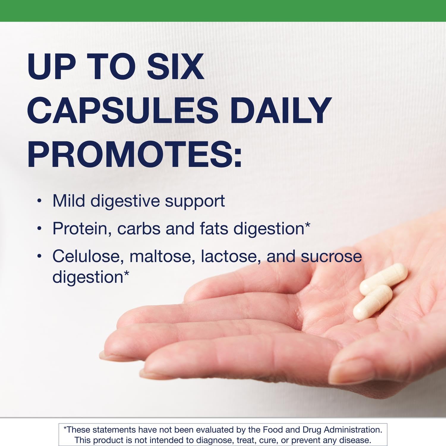 Graphic showing digestion of protein, fat, and carbohydrate by enzymes