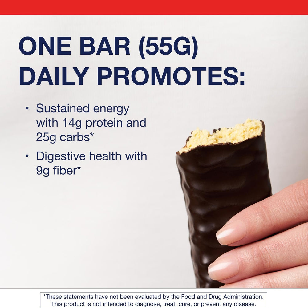 Metagenics Ultra Energy Bar fiber-9g supports fullness between meals