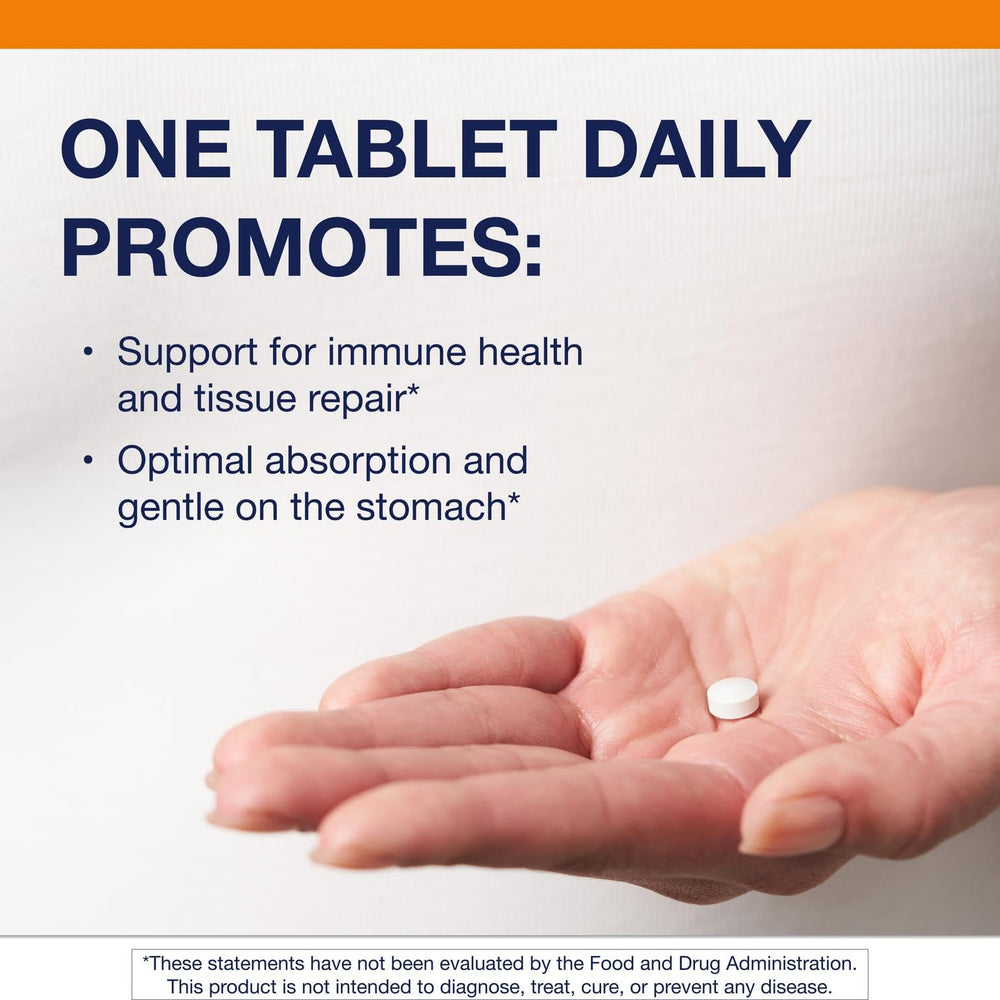 Product packaging and Metagenics Zinc A.G. label