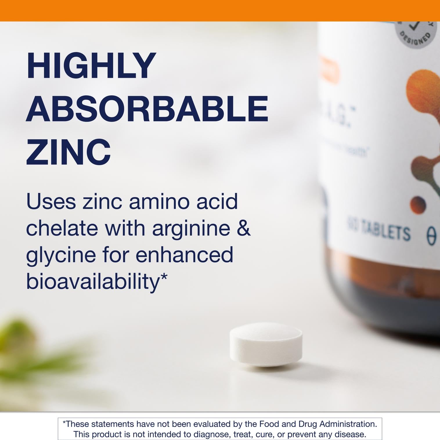 Illustration of zinc supporting immune function and antioxidant activity