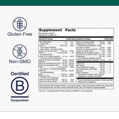 Close-up of Metagenics Multigenics Multivitamin tablets
