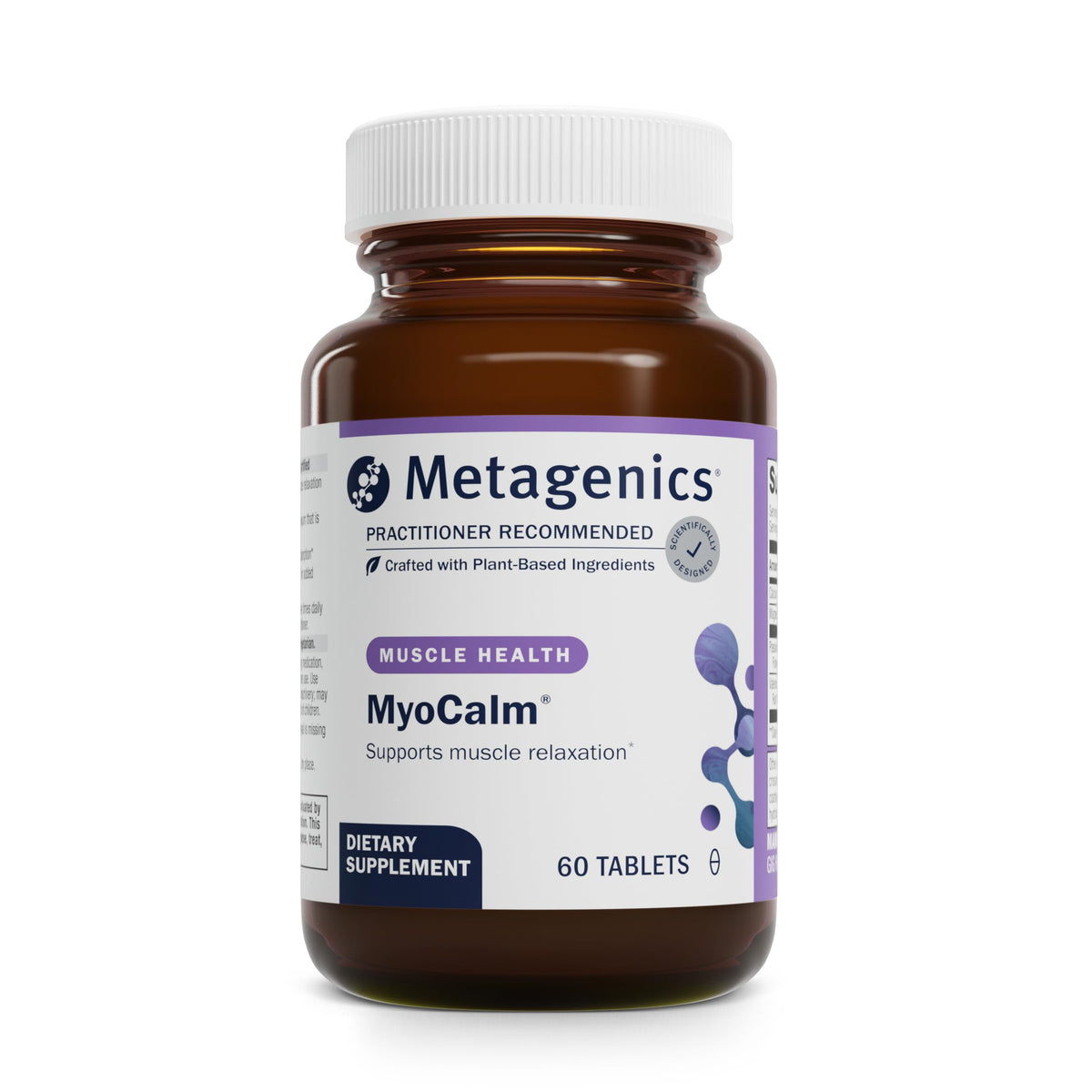 Metagenics MyoCalm bottle front label
