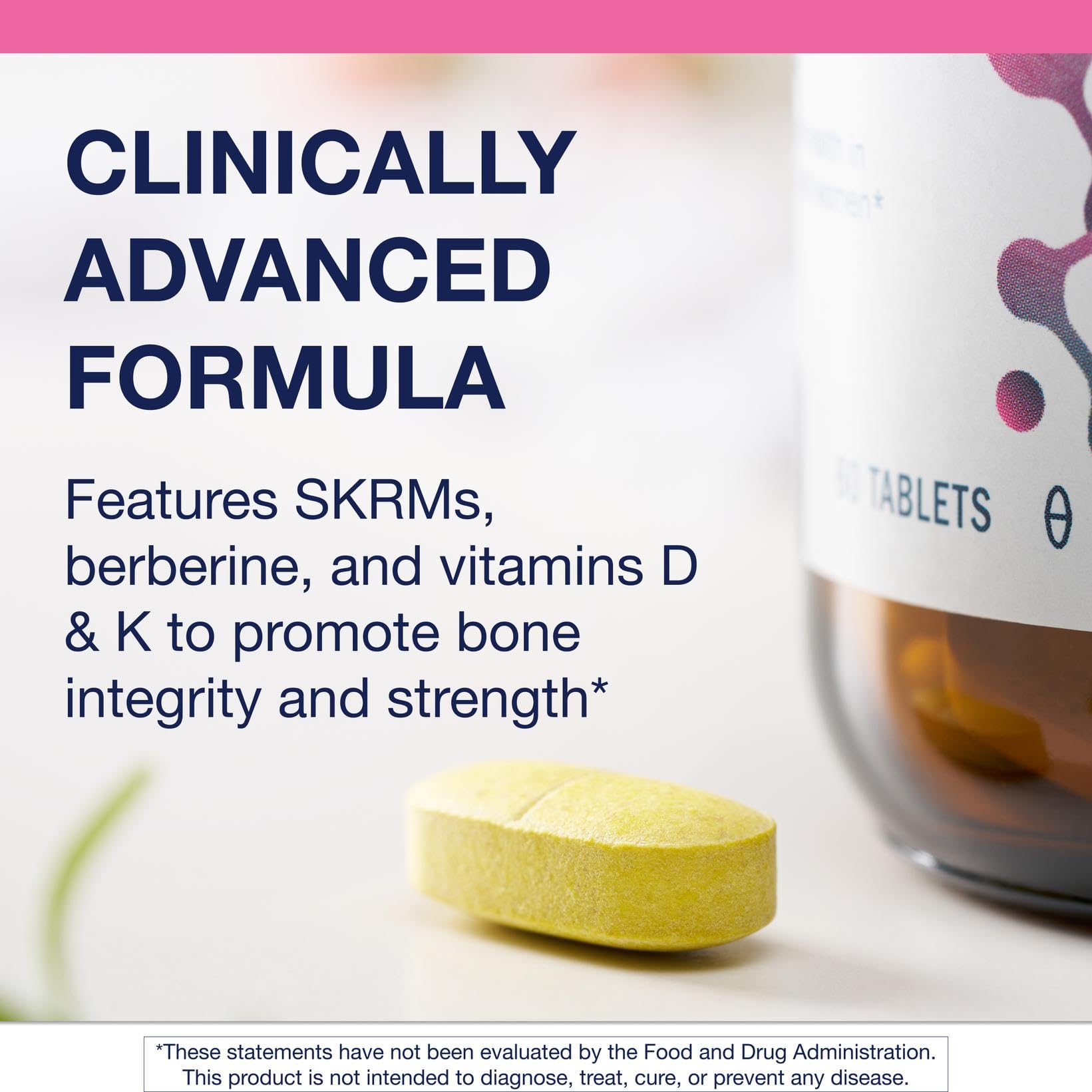 Gluten-free label on Ostera bottle