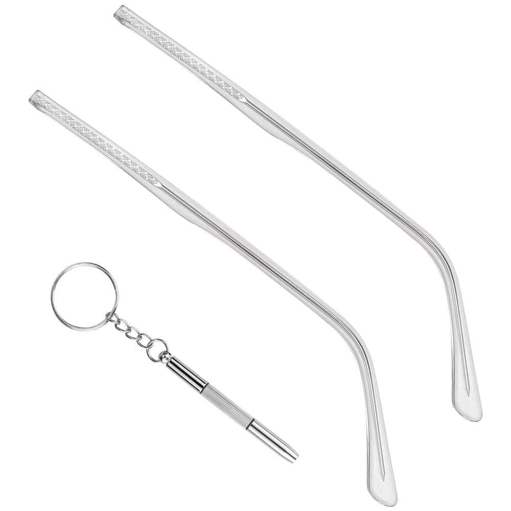 Metal eyeglass replacement arm