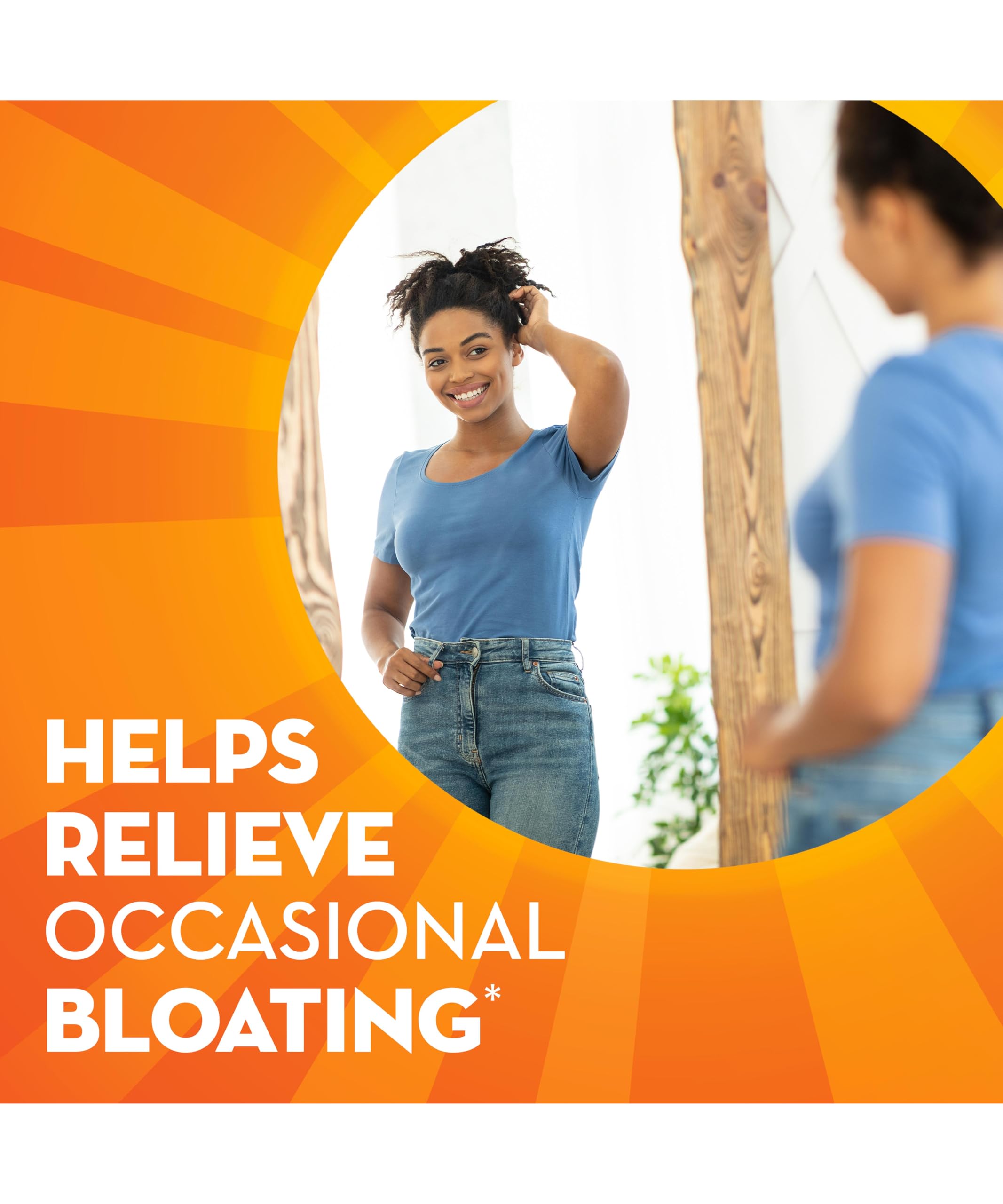 Label showing 1 Billion CFUs of probiotics per serving