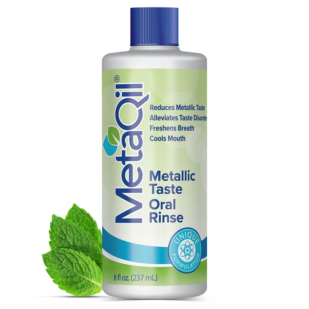 MetaQil Oral Rinse 8 oz bottle on white background