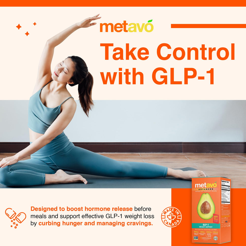 Non-GMO and gluten-free keto-friendly Metavo capsules