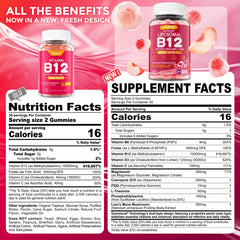 Back label with supplement facts