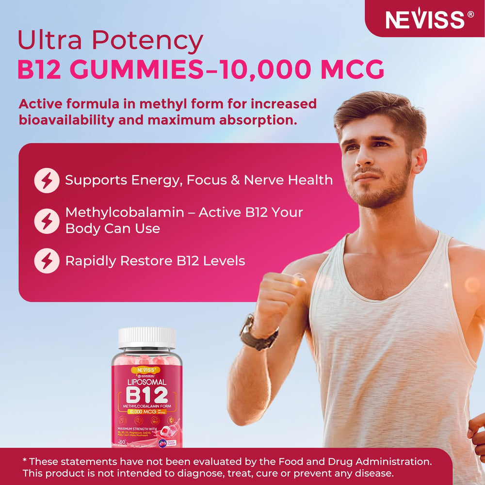Graphic illustrating liposomal delivery of B12