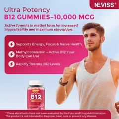 Graphic illustrating liposomal delivery of B12