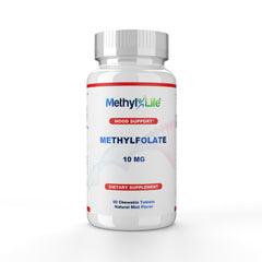 Front packaging of Methyl-Life Purest L-Methylfolate 10 mg chewables