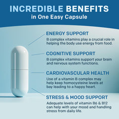 Label highlights methylfolate and 1000 mcg B12