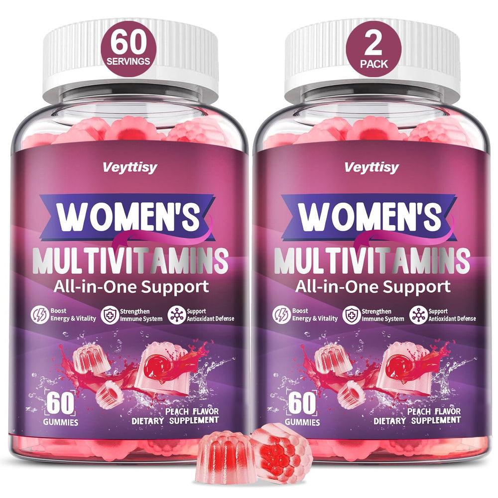 Front view of Methylated Multivitamin Gummies for Women bottle