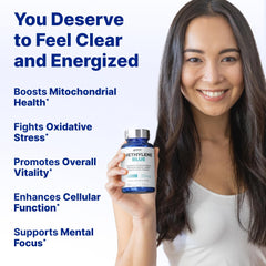 Bottle with product label showing USA-made origin