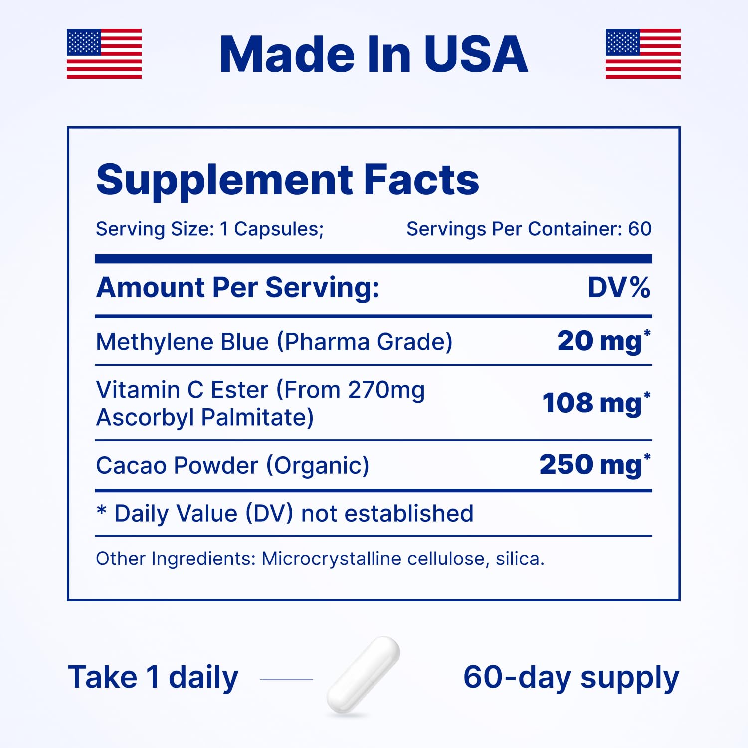 Lifestyle image of studying with focus due to methylene blue
