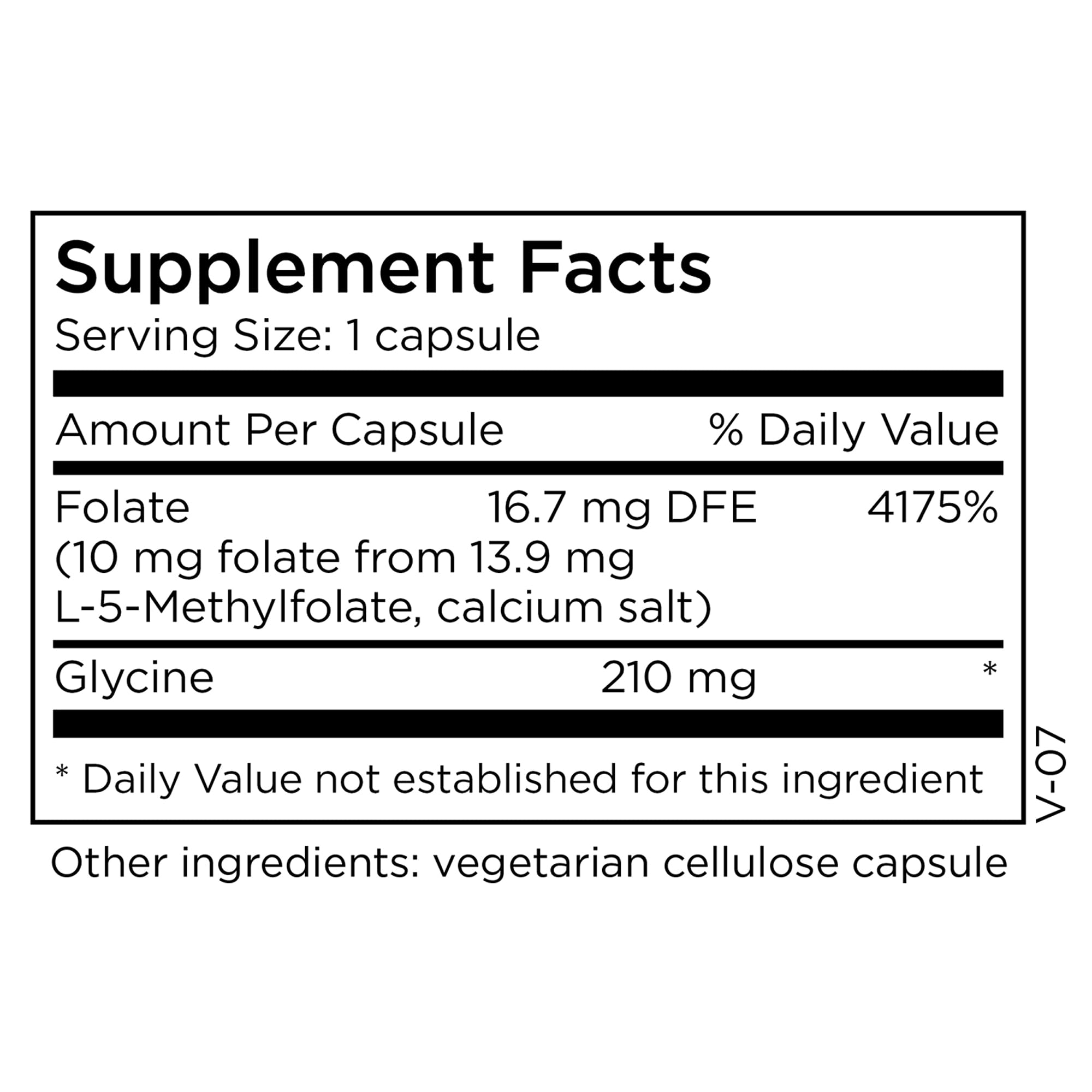 MethylPro L-Methylfolate 10 mg capsules