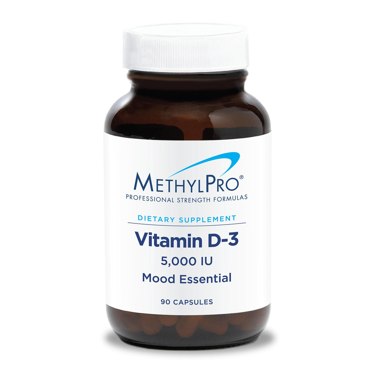 MethylPro Vitamin D3 5000 IU bottle front label