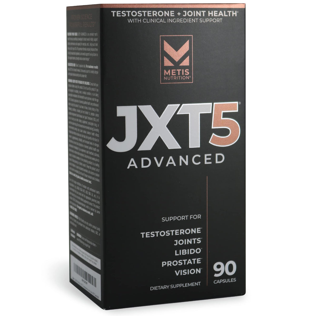 METISNutrition JXT5 capsules for daily energy and joint comfort