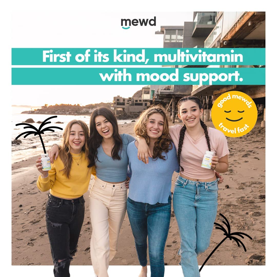 Vegan, gluten-free MEWD multivitamin gummy packaging