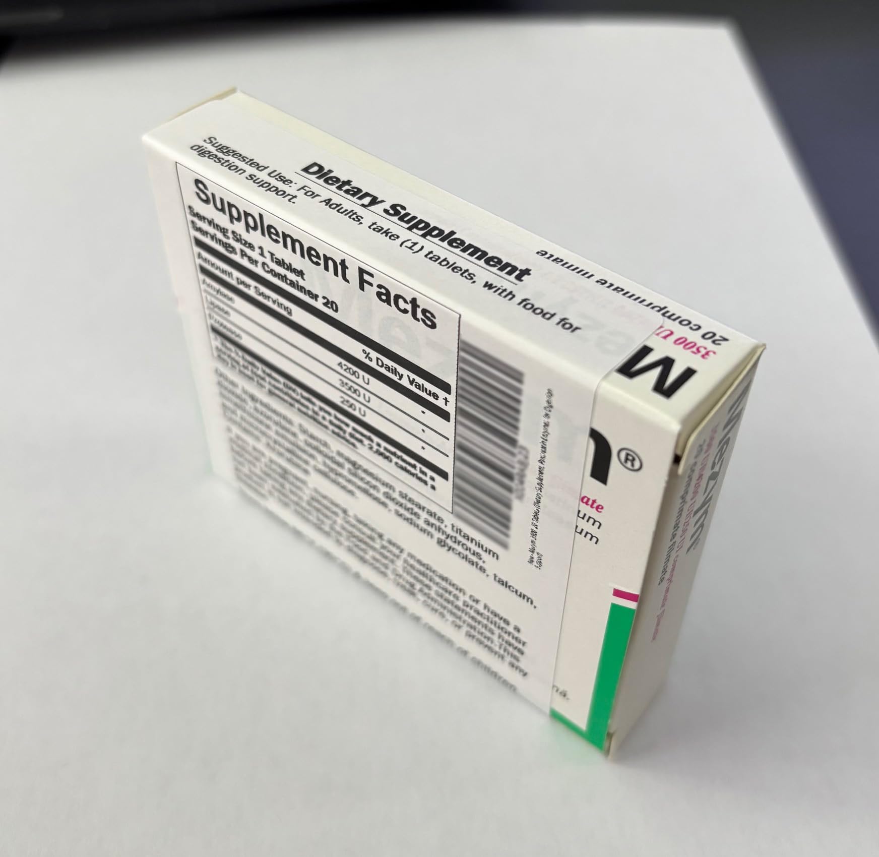 Mezym Forte 3500 N20 Pancreatin tablets