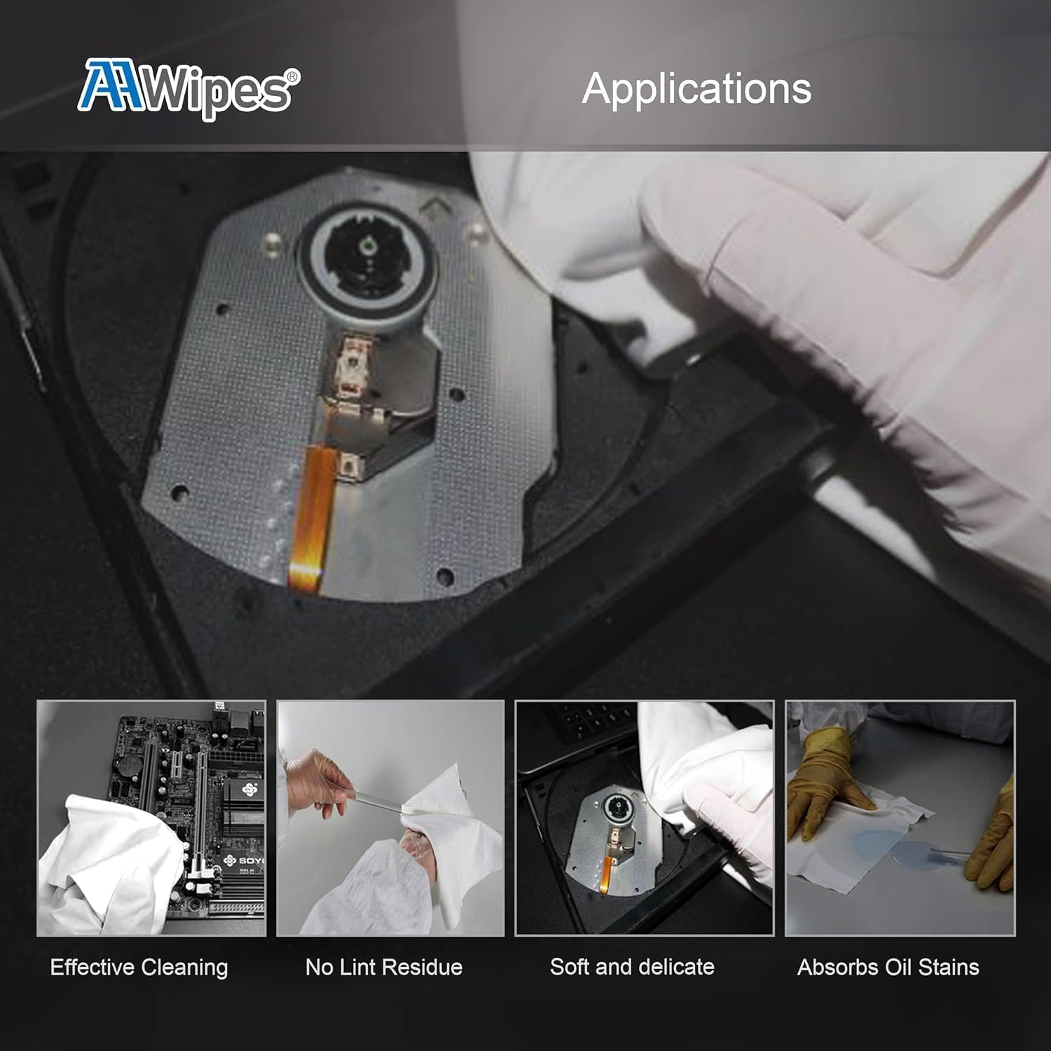 Soft, dense microfiber structure providing high absorbency and dirt pickup