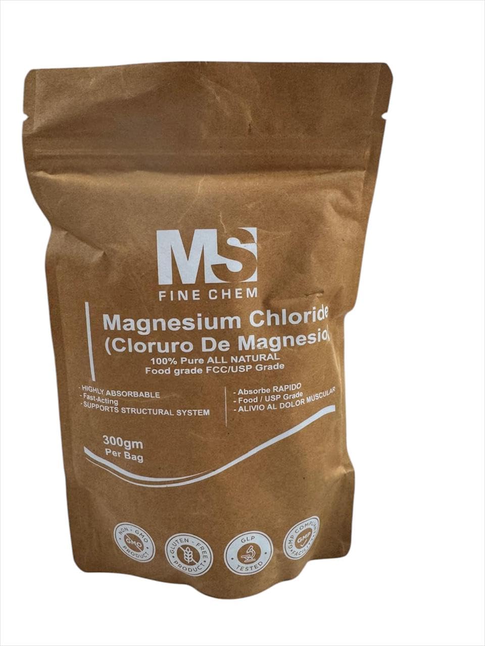 Magnesium chloride crystals – 100% pure, food grade