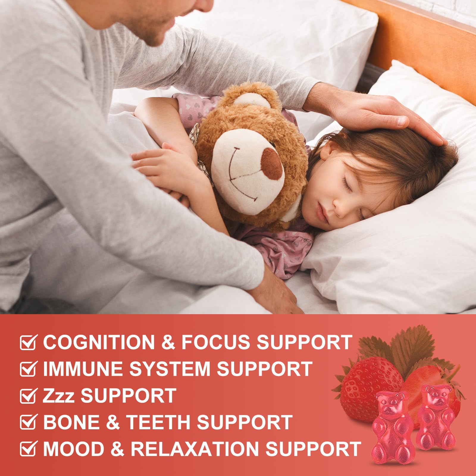 Gummies used by kids and adults for daily wellness