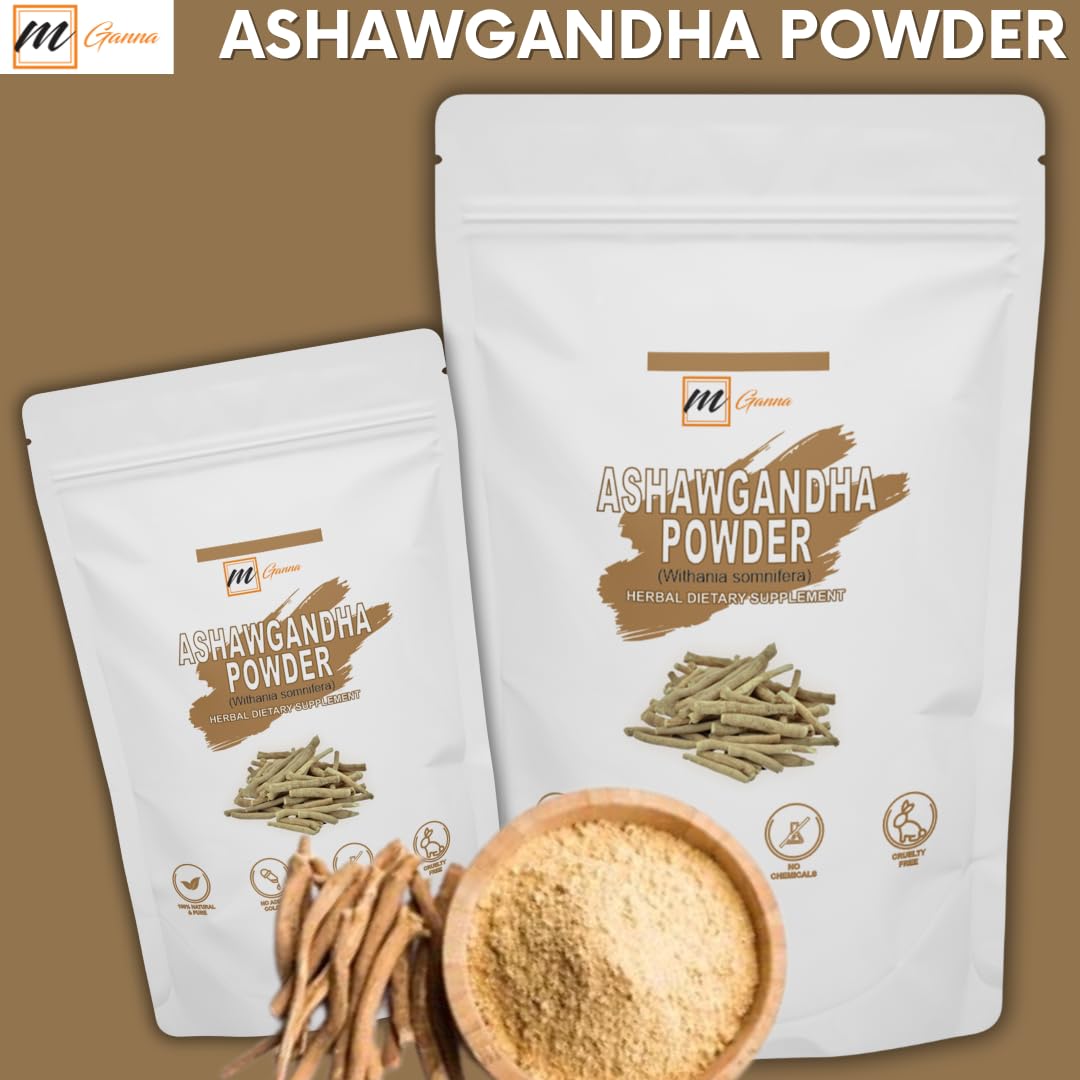 DIY beauty treatment using mGanna Ashwagandha powder