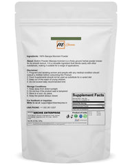 Close-up of 227g Brahmi (Bacopa Monnieri) powder