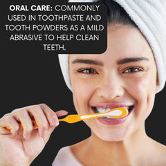 Use in exfoliating scrubs for skin care