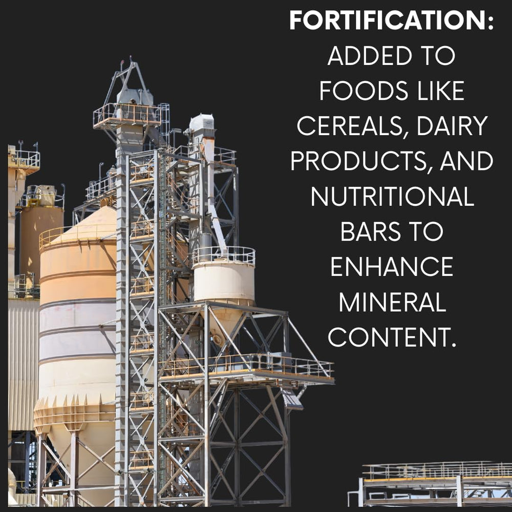 Face mask application with calcium phosphate powder