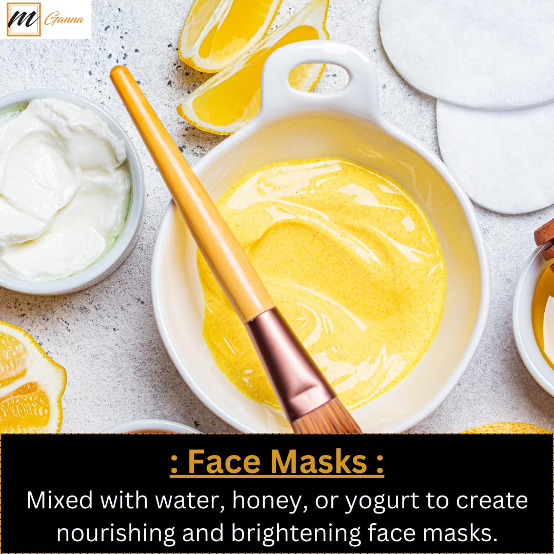 Face pack made with wild turmeric powder