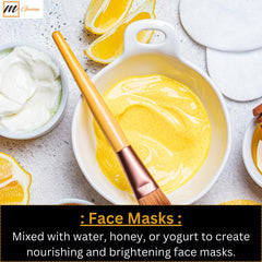 Face pack made with wild turmeric powder