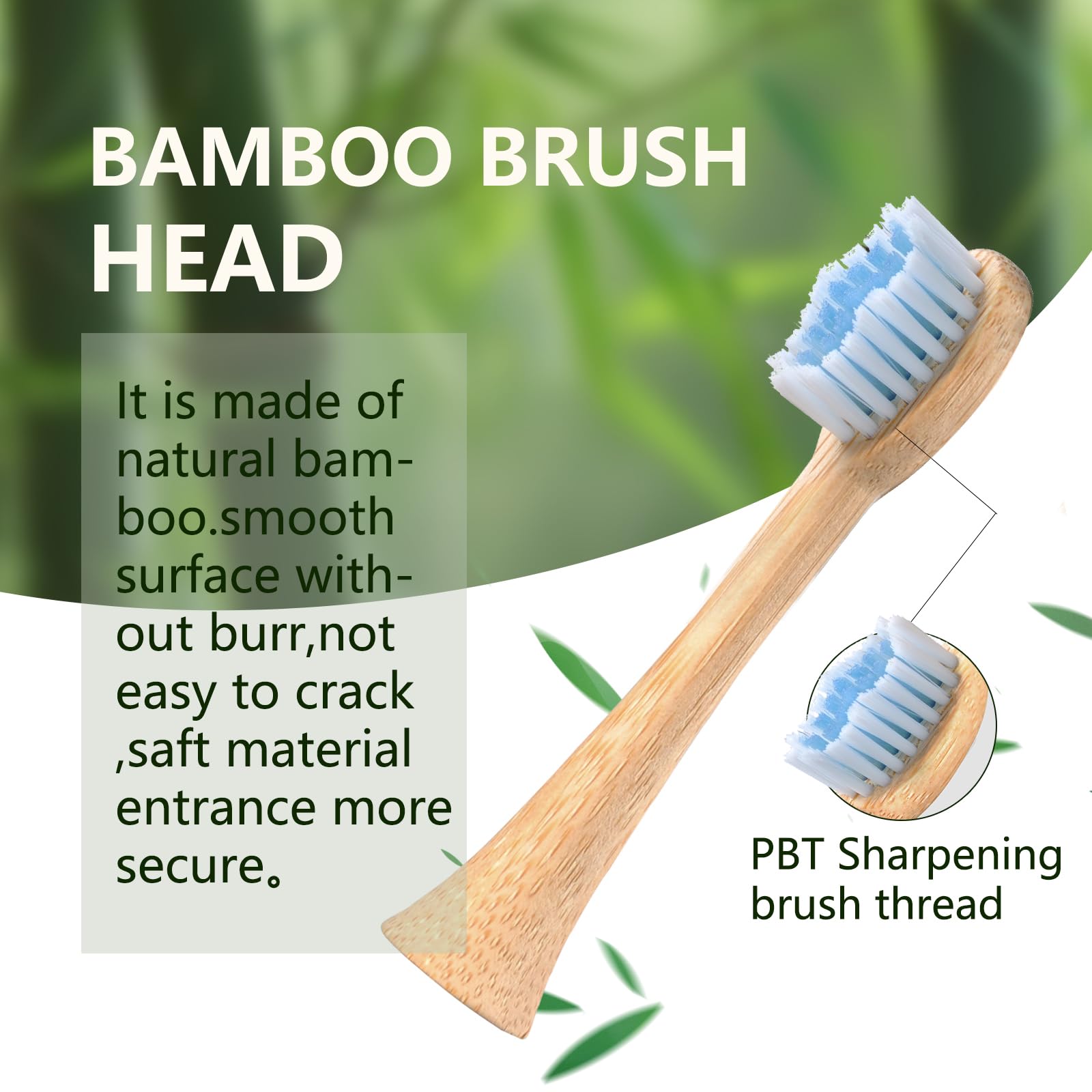 Eco-friendly packaging for MgcSto Bamboo Toothbrush