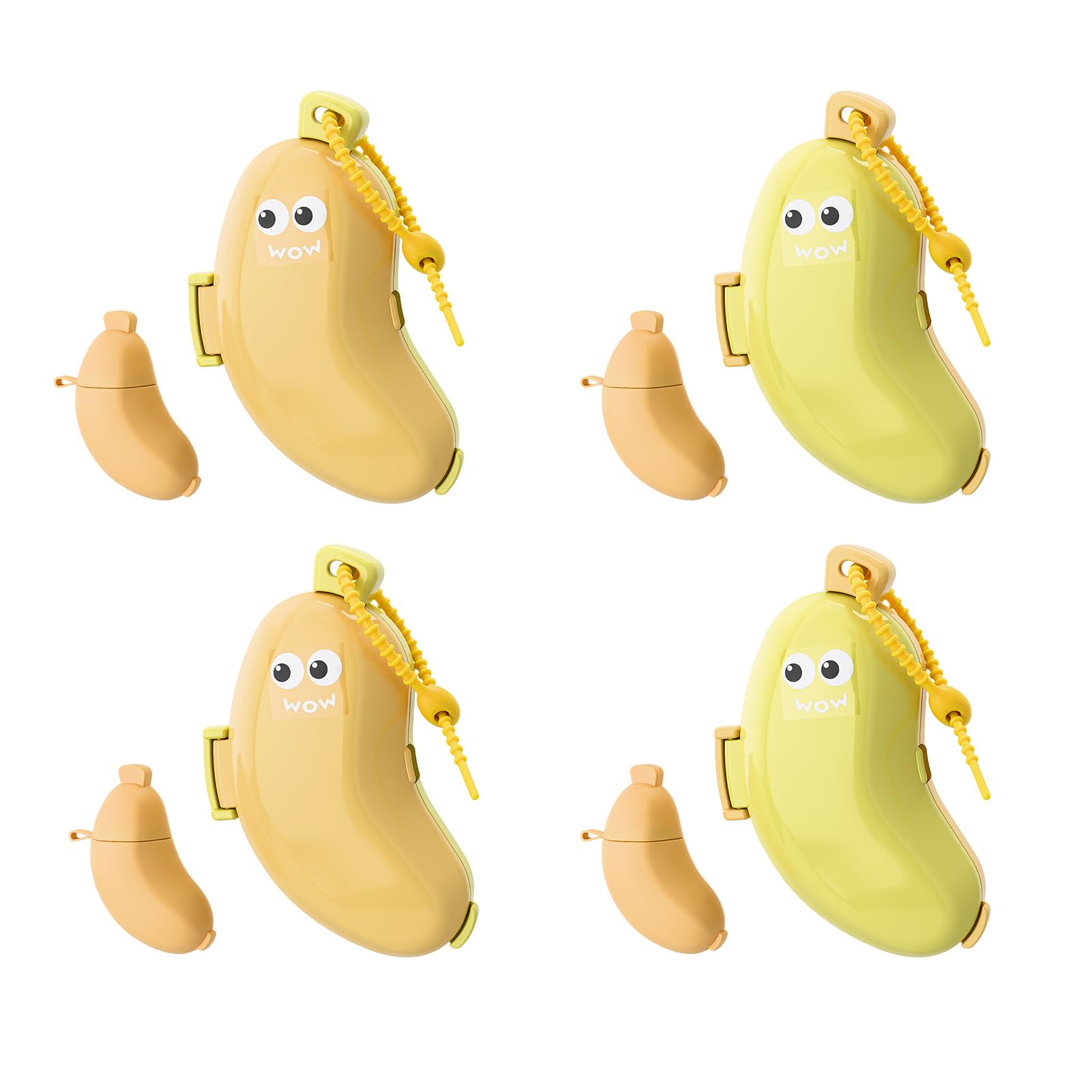 Banana Toothbrush Case in Backpack for Home Travel Camping