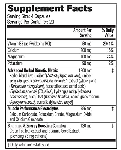 Close-up of MHP Xpel label on bottle