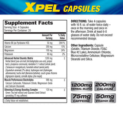 MHP Xpel packaging may vary reflecting brand presentation and convenient diuretic capsules.
