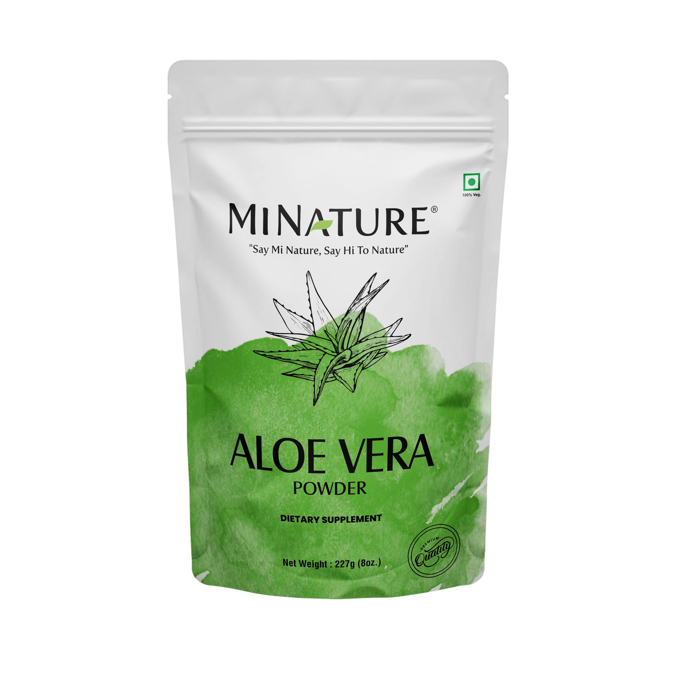 Mi Nature Aloe Vera powder 227g front view