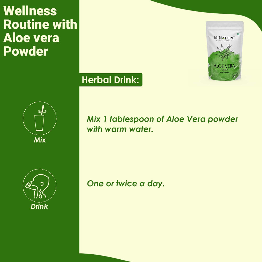 Mi Nature Aloe Vera powder 227g jar