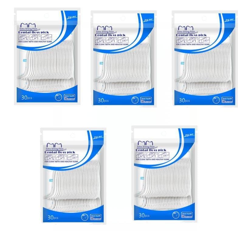 MIANID F Loss Picks 150-count plant-based dental floss picks – hero image
