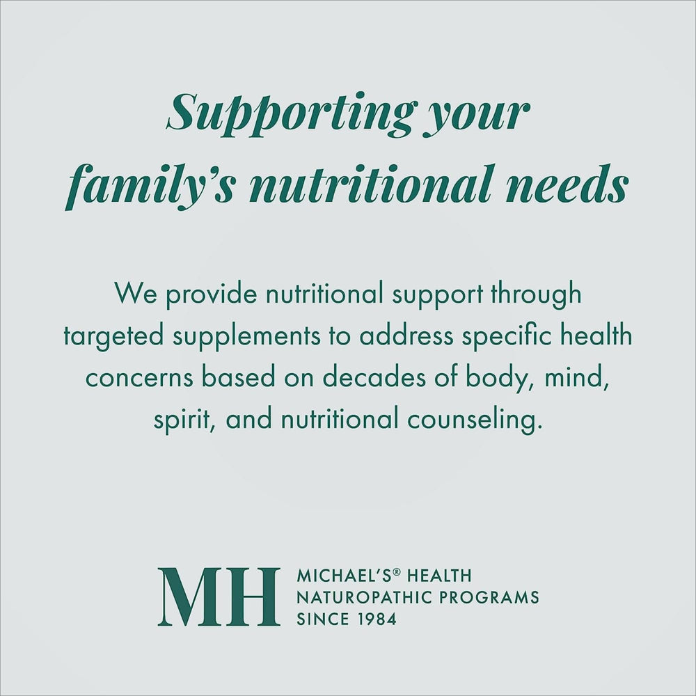 Kosher and vegetarian-certified MICHAEL'S Blood Pressure Factors packaging