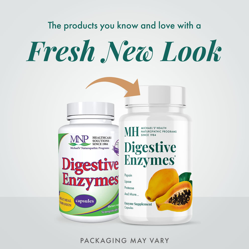 Pancreatin, protease, amylase and lipase ingredients on packaging